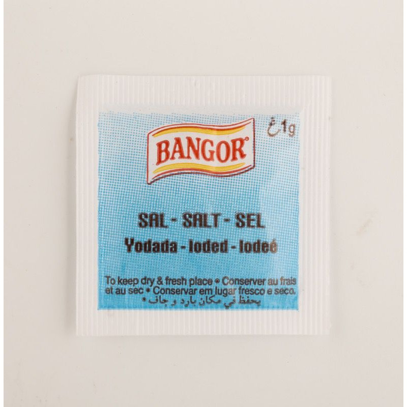 SAL DE MESA EN  MONODOSIS 1/2000un x1gr.